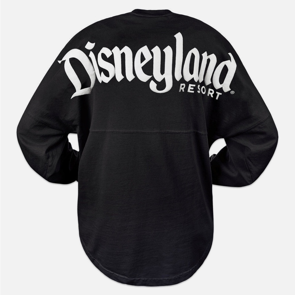 Disney DLR Disneyland Black Spirit Jersey Unisex Adult xs